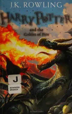 Harry Potter and the Goblet of Fire, couverture