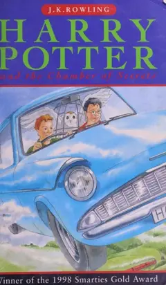 Harry Potter and the Chamber of Secrets, couverture