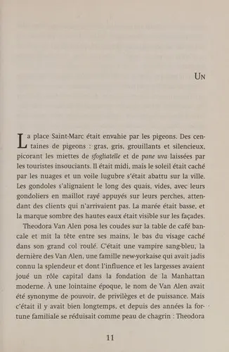 Les Vampires de Manhattan, tome 2 : Les Sang-Bleu