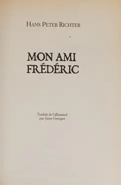 Mon Ami Frederic