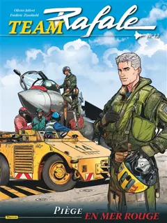 Team Rafale, tome 12 : Piège en mer Rouge, couverture