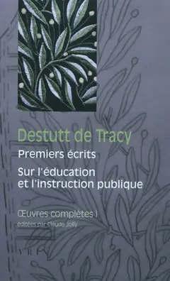 Œuvres complètes, tome 1