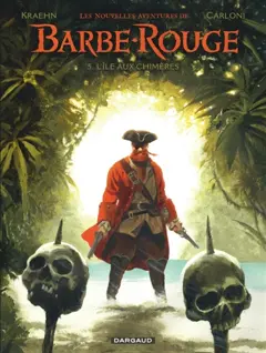 Les nouvelles aventures de Barbe-Rouge, tome 5 : L'île aux chimères, couverture