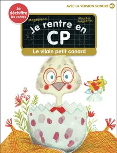 Je rentre en CP, tome 35 : Le vilain petit canard : je déchiffre les contes, couverture