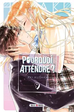 Pourquoi attendre ?, tome 9, couverture
