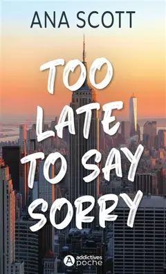 Too late to say sorry, couverture