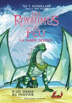 Les royaumes de feu : la bande dessinée, tome 9 : Les serres du pouvoir, couverture