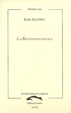 La révolution sociale, couverture