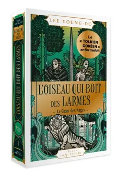 L'oiseau qui boit des larmes, tome 1 : Le cœur des Nagas, couverture