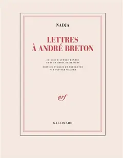 Lettres à André Breton : suivies d autres textes et d un choix de dessins, couverture