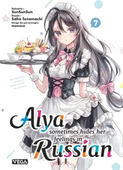 Alya sometimes hides her feelings in Russian, tome 7, couverture