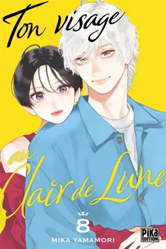 Ton visage au clair de lune, tome 8, couverture