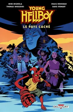 Young Hellboy, tome 1 : Le pays caché, couverture