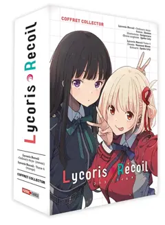 Lycoris recoil : Ordinary days (roman) + tome 4 (manga) : coffret collector, couverture