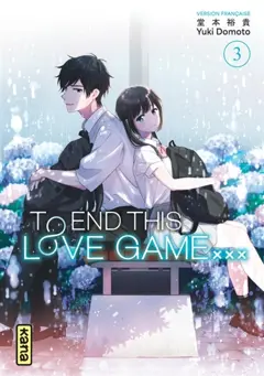 To end this love game…, tome 3, couverture