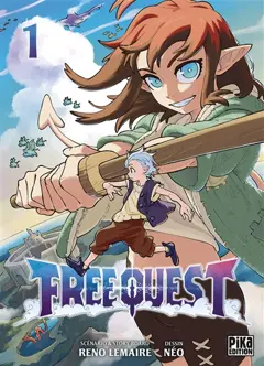 Free quest, tome 1, couverture