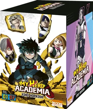 My hero academia : coffret vol. 1 à 3