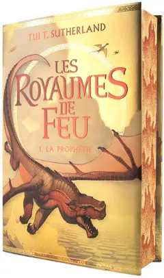 Les royaumes de feu, tome 1 : La prophétie, couverture