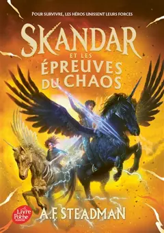 Skandar, tome 3 : Skandar et les épreuves du chaos, couverture