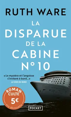 La disparue de la cabine N°10, couverture
