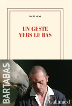 Un geste vers le bas, couverture