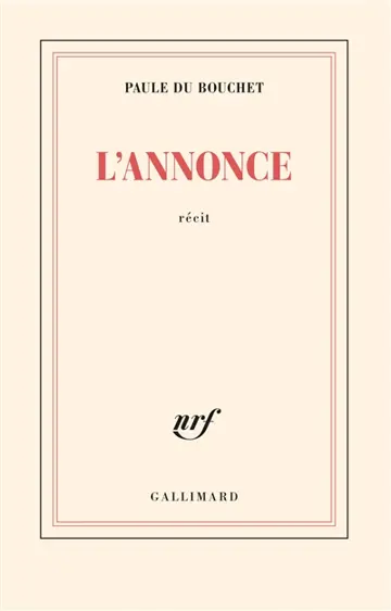 L'annonce : récit