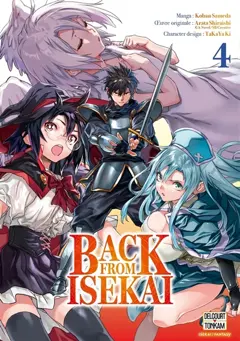 Back from isekai, tome 4, couverture