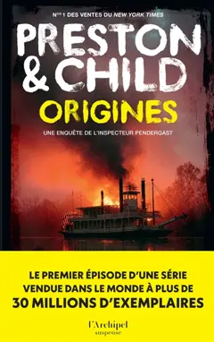 Une enquête de l'inspecteur Pendergast. Origines, couverture