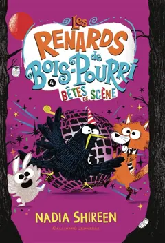 Les renards de Bois-Pourri, tome 4 : Bêtes de scène, couverture