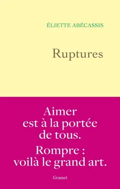 Ruptures, couverture