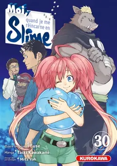 Moi, quand je me réincarne en Slime, tome 30, couverture
