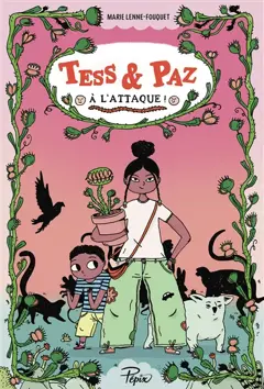 Tess & Paz à l'attaque !, couverture