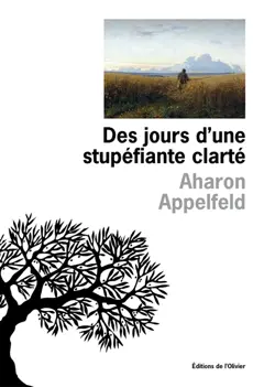 Des jours d'une stupéfiante clarté, couverture