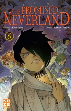 The promised Neverland, tome 6, couverture