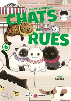 Hachi & Maruru : chats des rues, tome 6, couverture