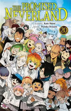 The promised Neverland, tome 20 : L'autre rive du destin, couverture