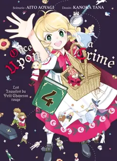 Once upon a crime : les enquêtes du Petit Chaperon rouge, tome 4, couverture