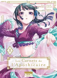 Les carnets de l'apothicaire, tome 8, couverture