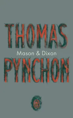 Mason & Dixon, couverture