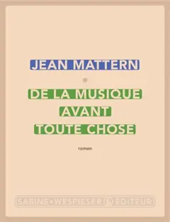 De la musique avant toute chose, couverture