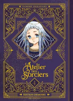 L'atelier des sorciers, tome 4, couverture