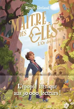 Le maître des clés, tome 2 : L'or des lutins, couverture