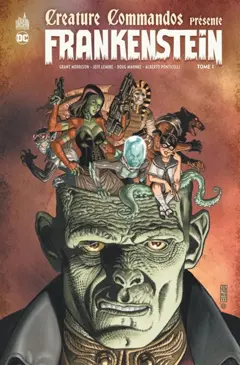 Creature Commandos présente, tome 1 : Frankenstein, couverture