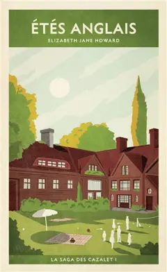 La saga des Cazalet, tome 1 : Etés anglais, couverture