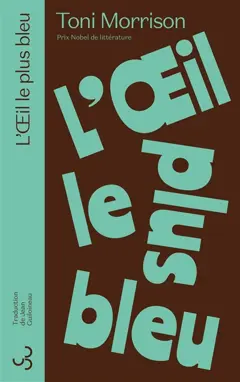 L'œil le plus bleu, couverture