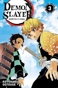 Demon slayer : Kimetsu no yaiba, tome 3, couverture