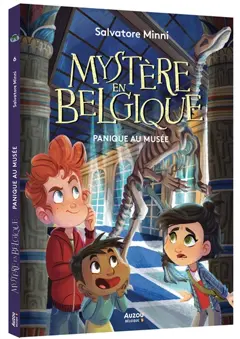 Mystère en Belgique, tome 6 : Panique au musée, couverture