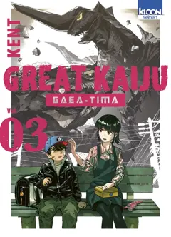 Great kaiju Gaea-Tima, tome 3, couverture