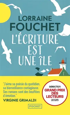 L'écriture est une île, couverture