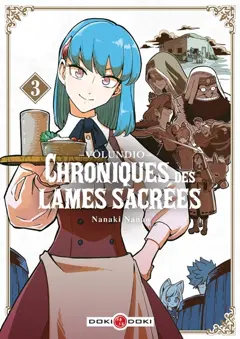 Völundio : chroniques des lames sacrées, tome 3, couverture